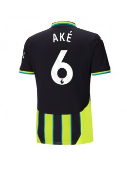 Manchester City Nathan Ake #6 Auswärtstrikot 2024-25 Kurzarm